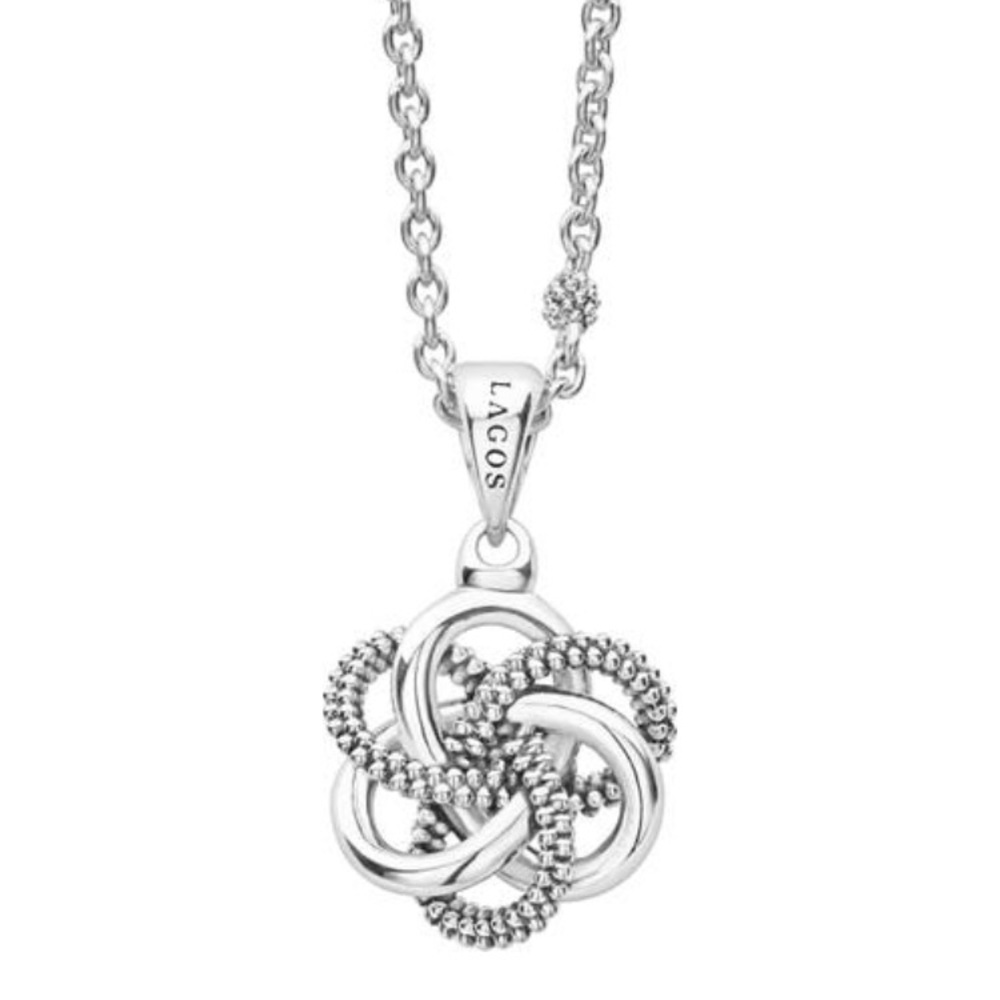 LAGOS Love Knot pendant necklace